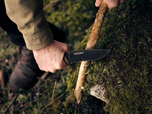 [HCM]Dao cắm trại bằng Thép với hàm lượng các bon cao Barebones No.6 Field Knife
