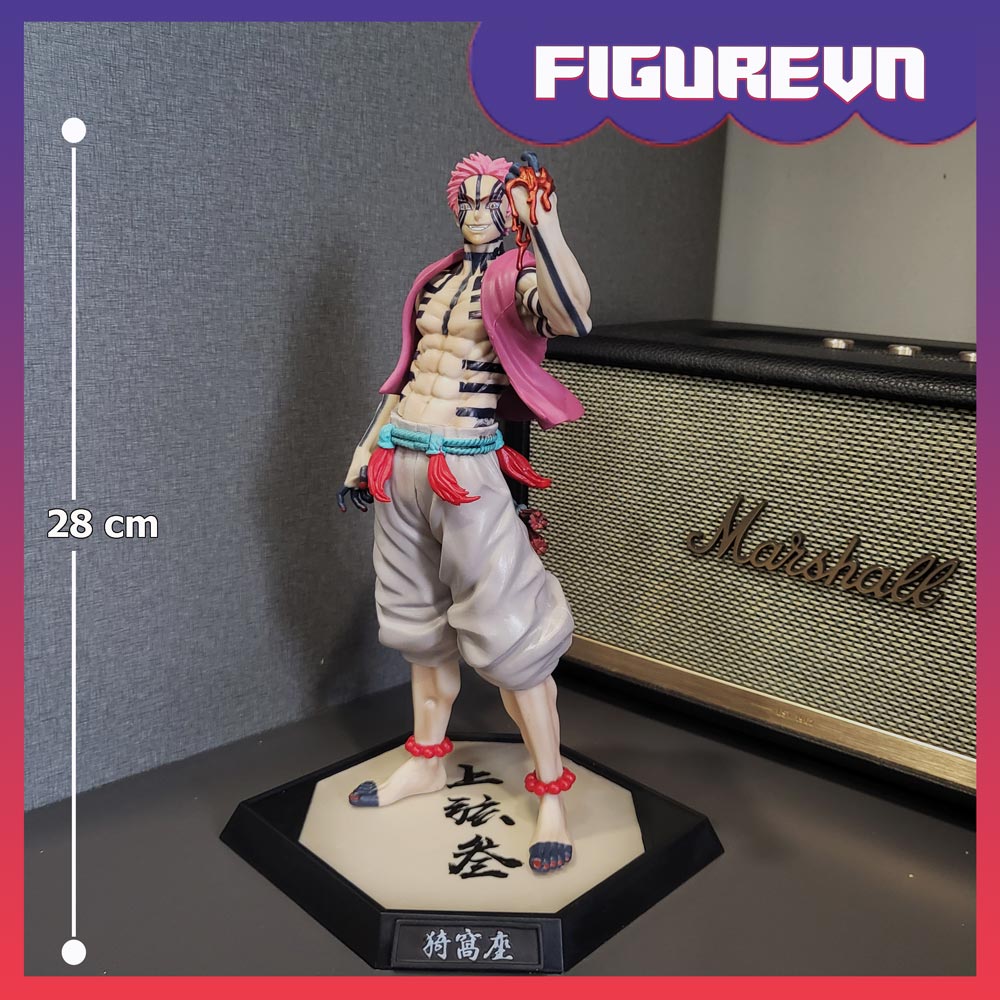 Mô hình thượng tam akaza 28 cm - kimetsu no yaiba