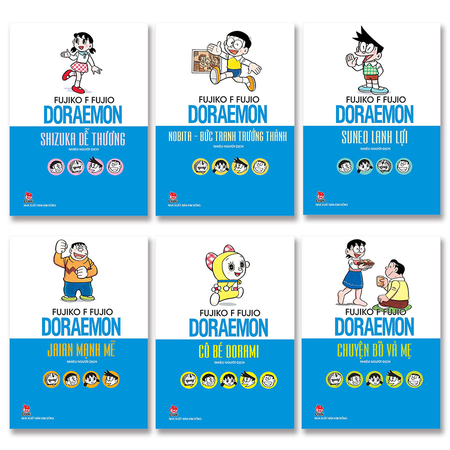 Sách -Combo Doraemon - Tuyển Tập Những Người Thân Yêu - Phương Nam Book