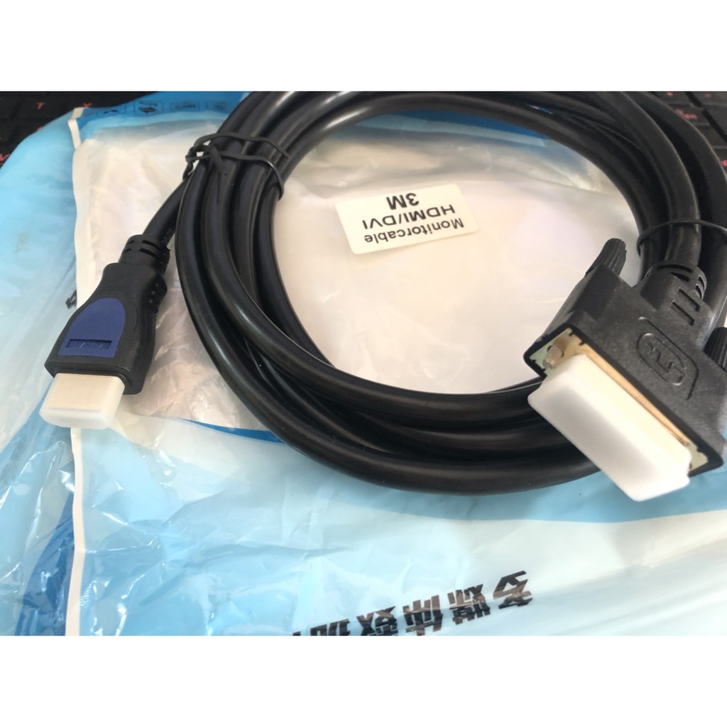 [HCM]Cáp chuyển hdmi / dvi  3m