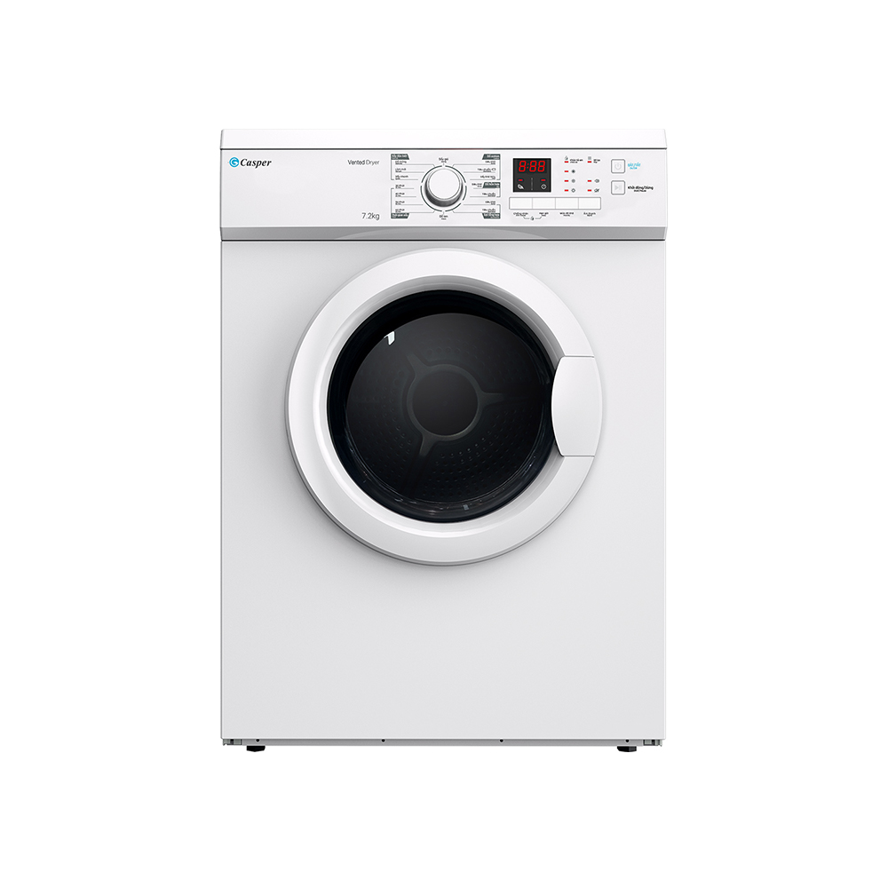 Máy sấy Casper 7.2 Kg TD-72VWD [TRẢ GÓP 0%] [GIAO TP. HCM VÀ HÀ NỘI]