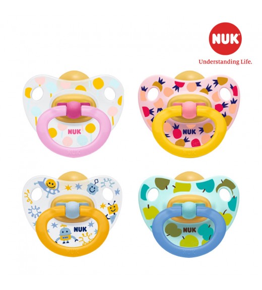 BỘ 2 TI GIẢ NUK CLASSIC CAO SU