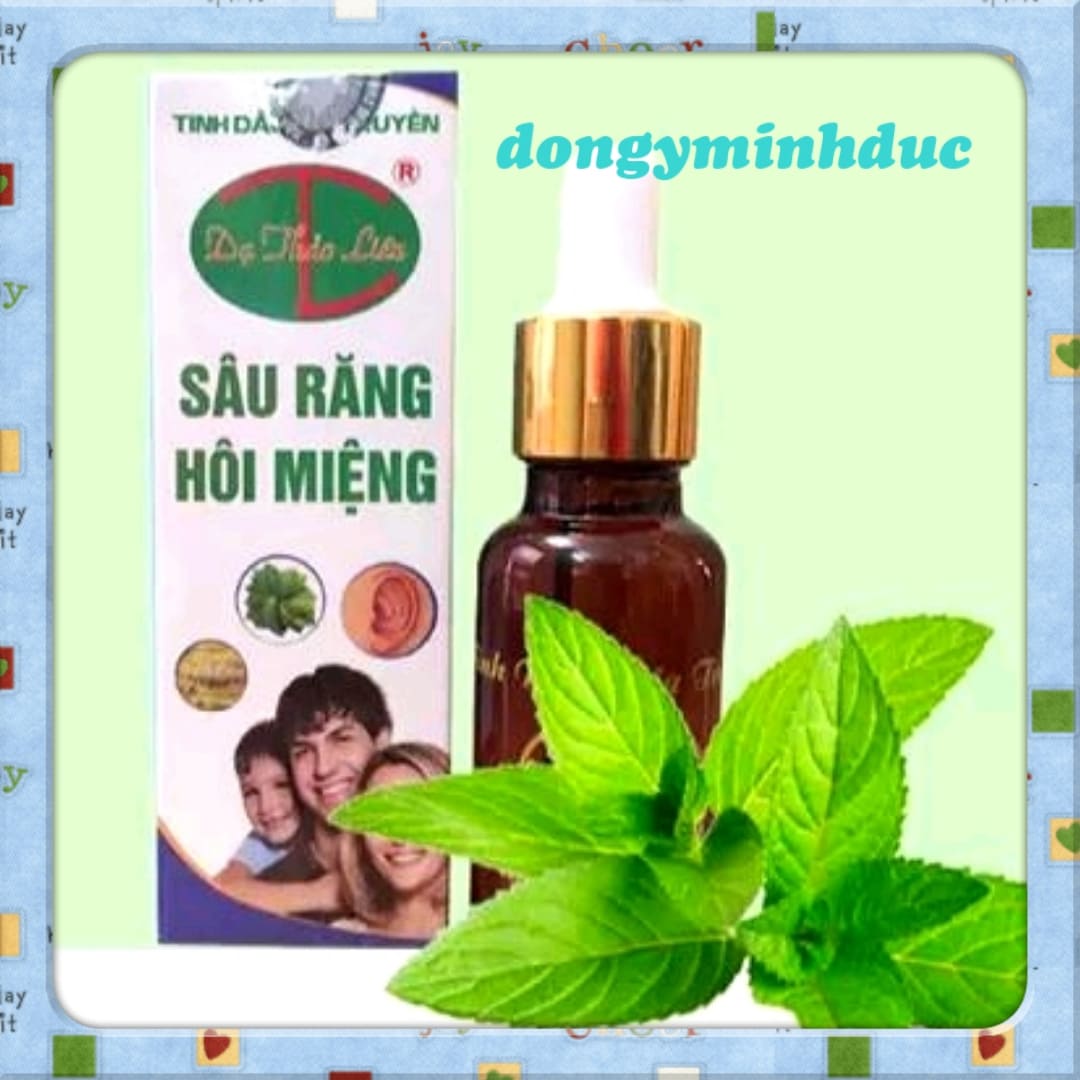 Sỉ 10chai Tinh dầu răng miệng DẠ THẢO LIÊN 5ml Mẫu mới