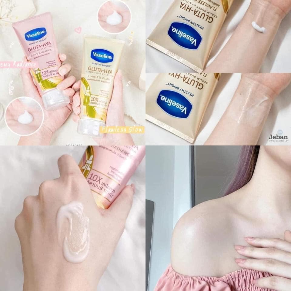 Sữa dưỡng thể ban đêm vaseline tuýp 330ml