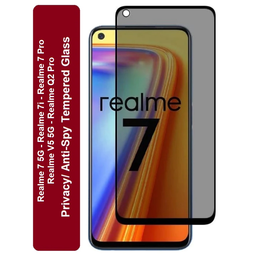 Cường lực chống nhìn trộm realme 7 7i 7 pro / realme v5 5g/ realme q2 pro