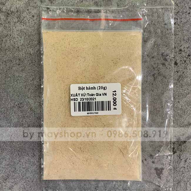 Bột HÀNH nguyên chất (20g)