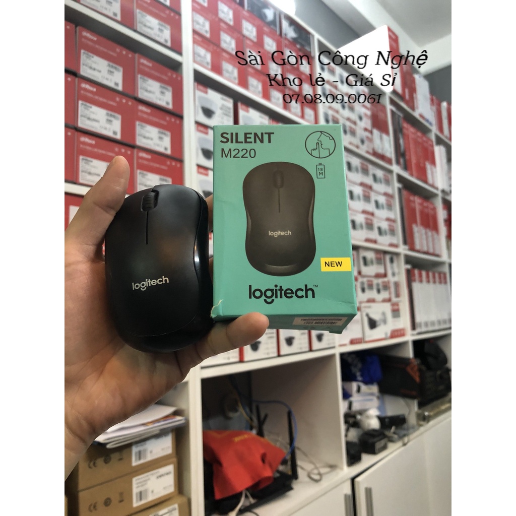 CHUỘT KHÔNG DÂY LOGITECH  M220