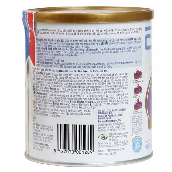 Sữa Similac Neosure số 1 (370g)