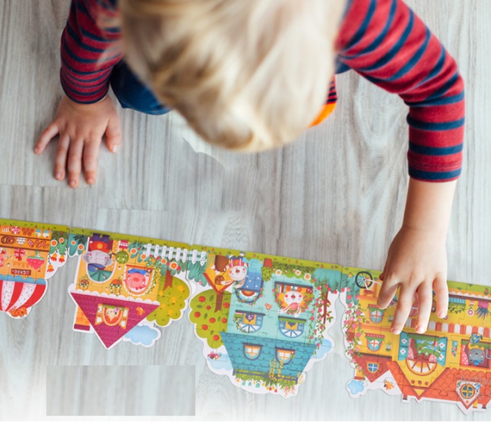 BỘ XẾP HÌNH 4 IN 1 PUZZLE - MIDEER