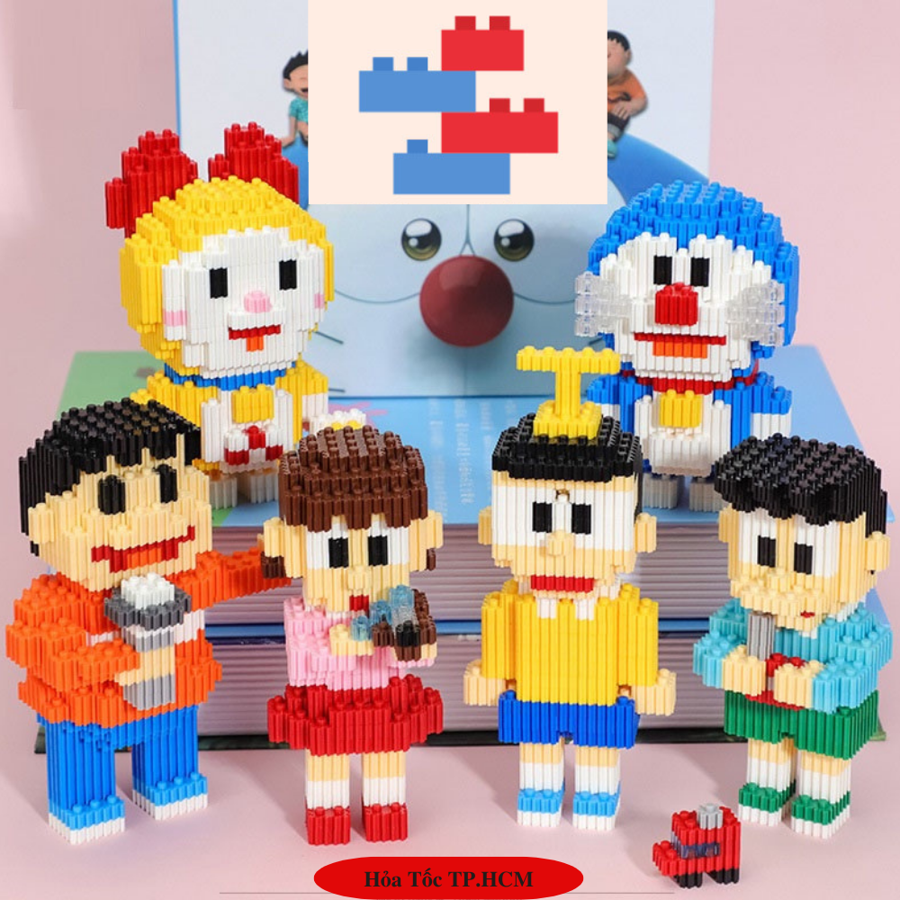 Lego Doremon, Nobita và những người bạn, Mô hình đồ chơi lắp ráp Doremon