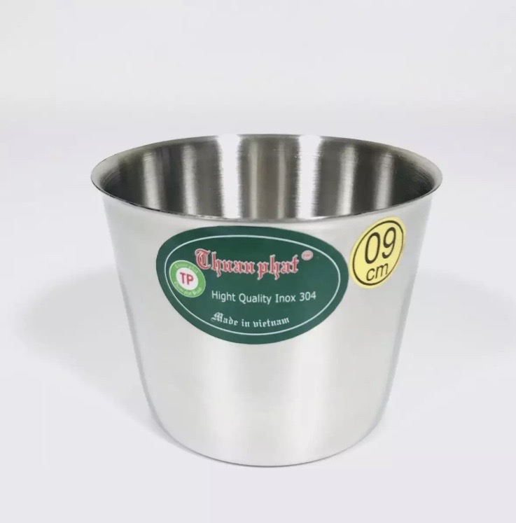Bộ 10 ly làm đá inox 304 size 10cm,9cm,8cm
