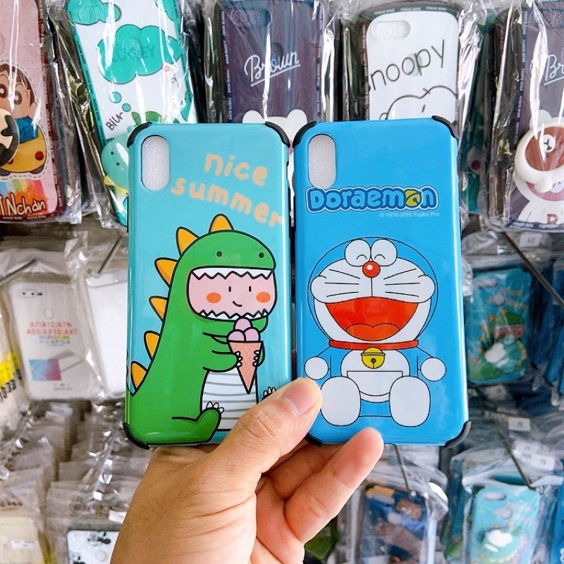 [HCM]ỐP IMD HÌNH DORAEMON VÀ KHỦNG LONG IPHONE 6/6S/6PLUS/6SPLUS/7PLUS/8PLUS/X/XS/XS MAX/11 PRO MAX