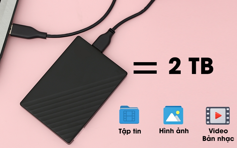 Ổ cứng HDD 2TB Đen