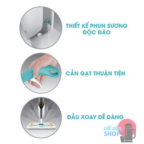Cây Lau Nhà Dạng Đứng Lock&Lock ETM461