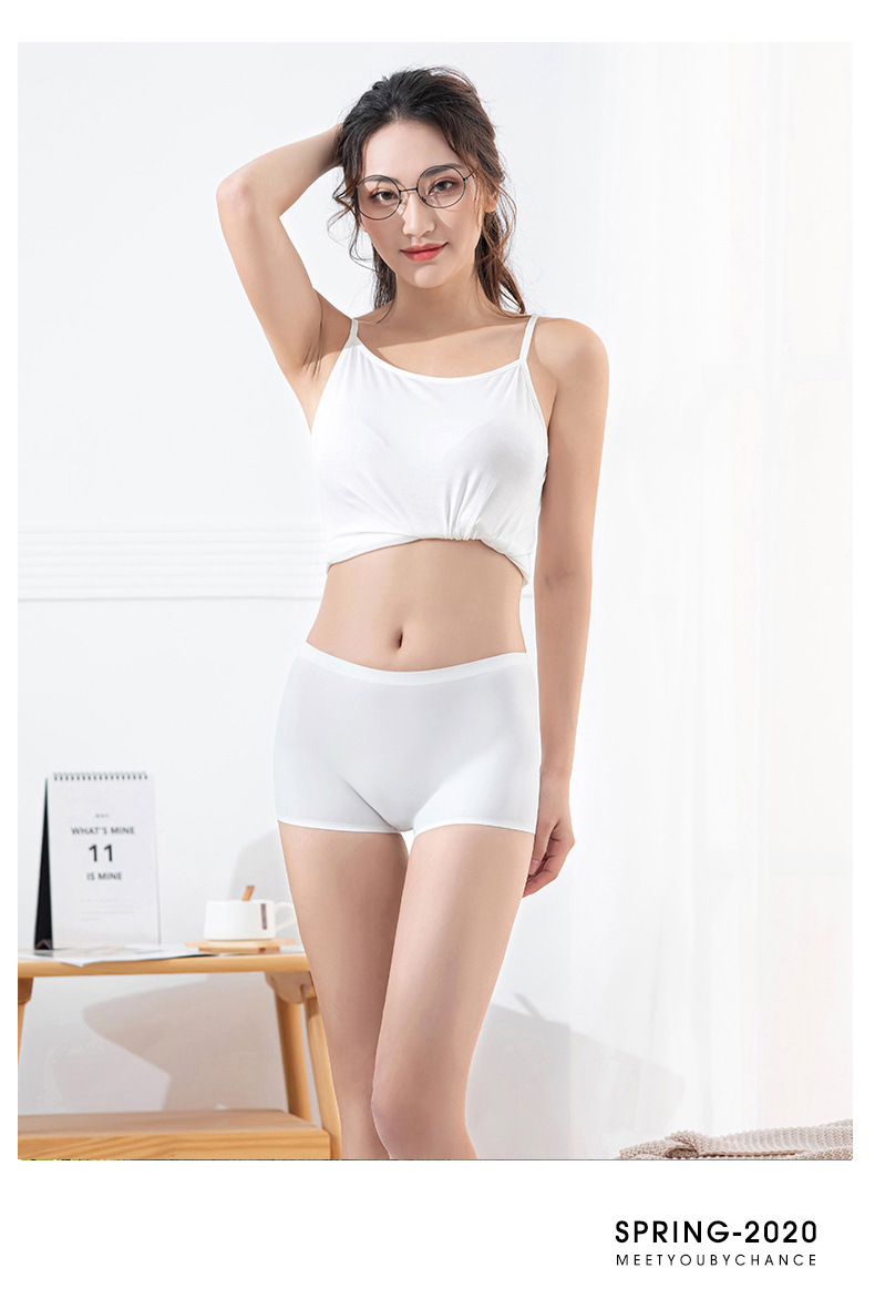 Quần lót nữ đúc su kiểu boxer quần chip nữ dạng đùi viền ép co dãn nhiều ôm mông tôn dáng