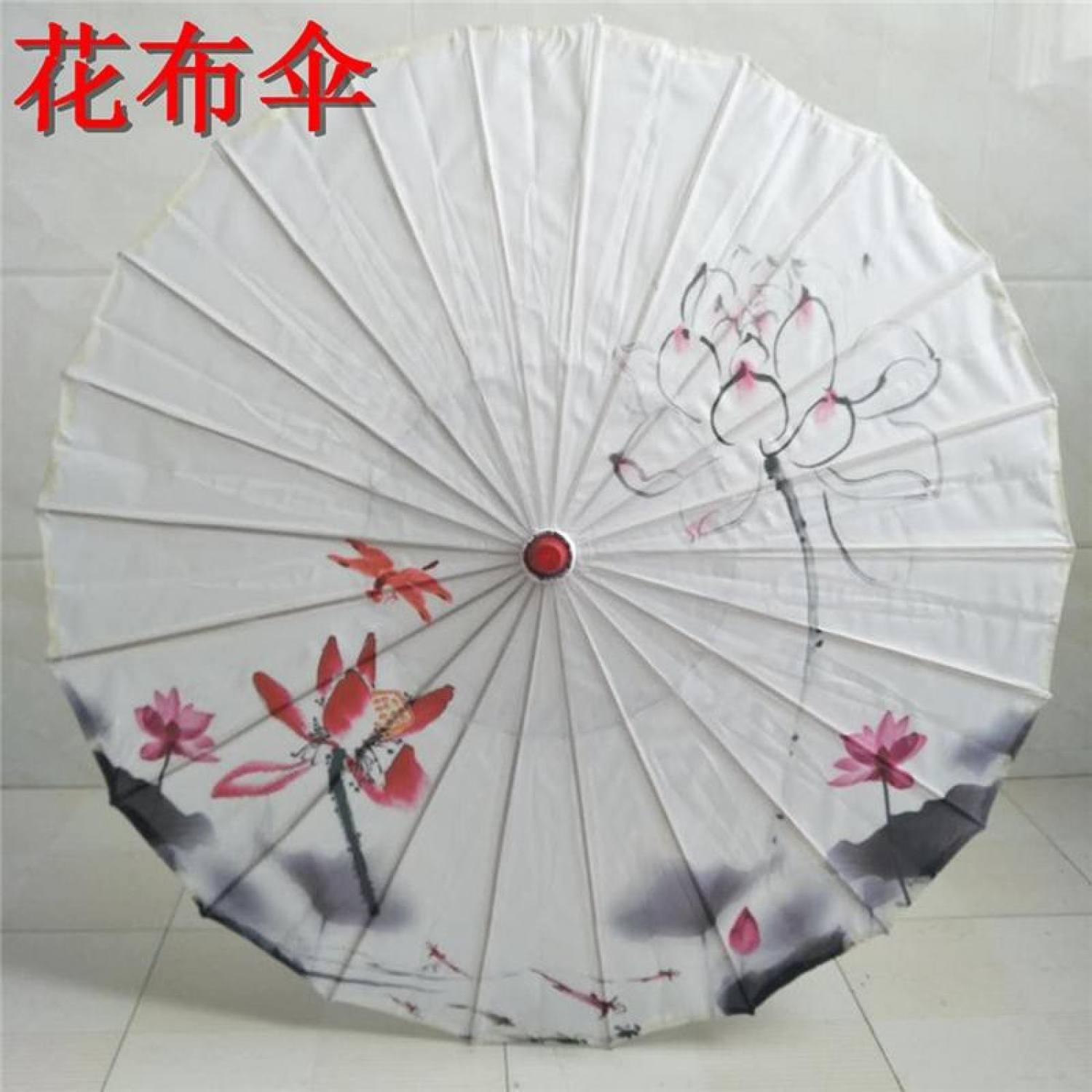 Ô dù họa tiết giấy cổ trang thanh lịch