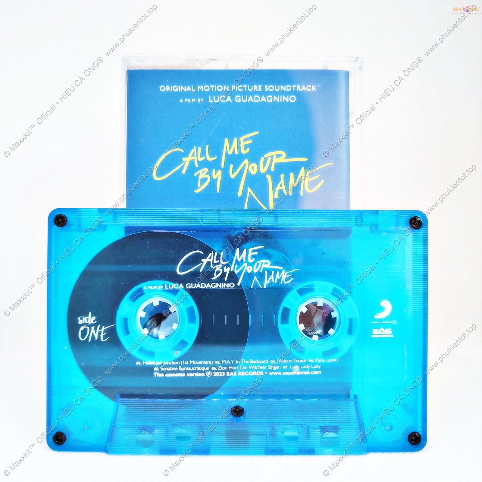 Băng cassette OST Call Me By Your Name (Ocean Blue Tape) - EAS Records
