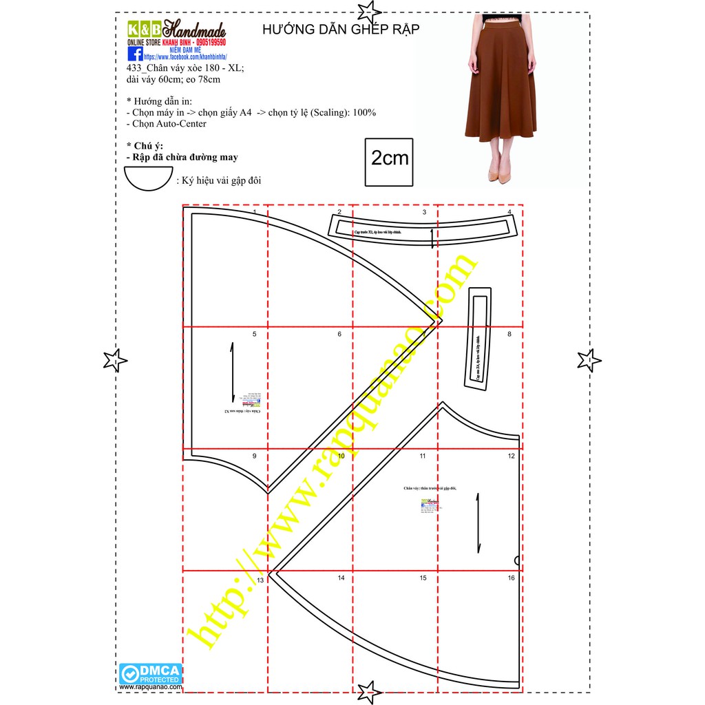 Rập giấy A0 mã 433 (Bản vẽ) (BẢN VẼ)