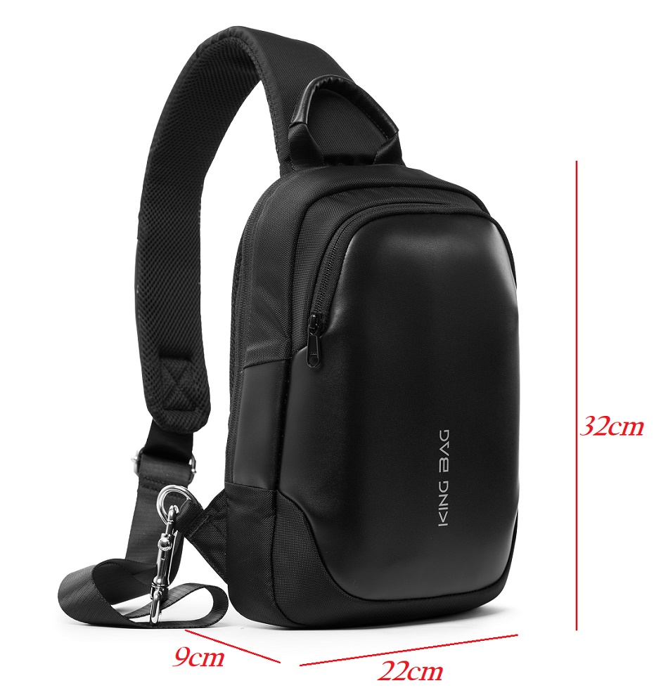 [HCM]Túi đeo chéo nam cao cấp Kingbag.