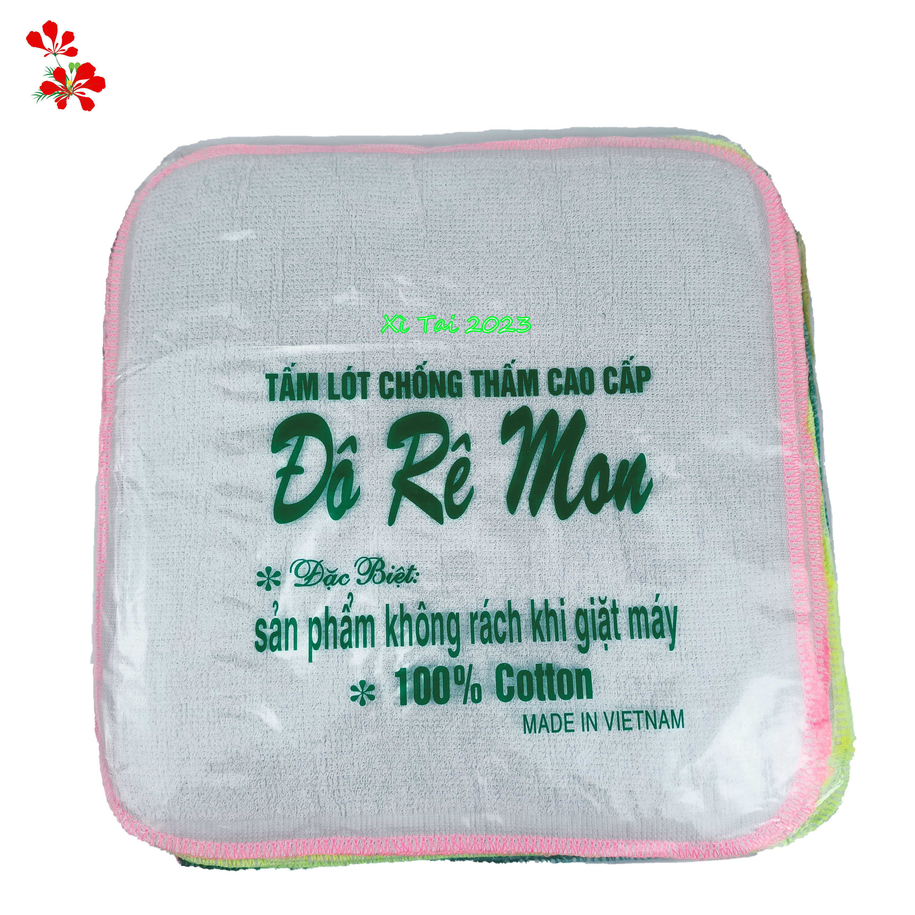 Combo 10 Miếng lót chống thấm cao cấp Doremon