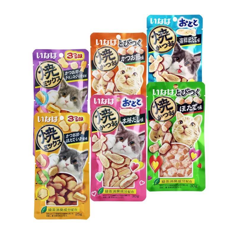 Bánh thưởng cho mèo INABA- Inaba soft bits 25gr