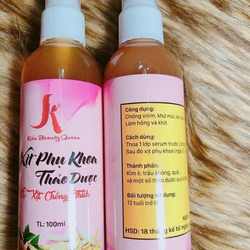 [HCM]Xịt Phụ Khoa Thảo Dược Hồng Khít Kháng Viêm