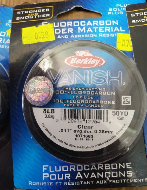 Dây Leader Berkley Fluorocarbon
