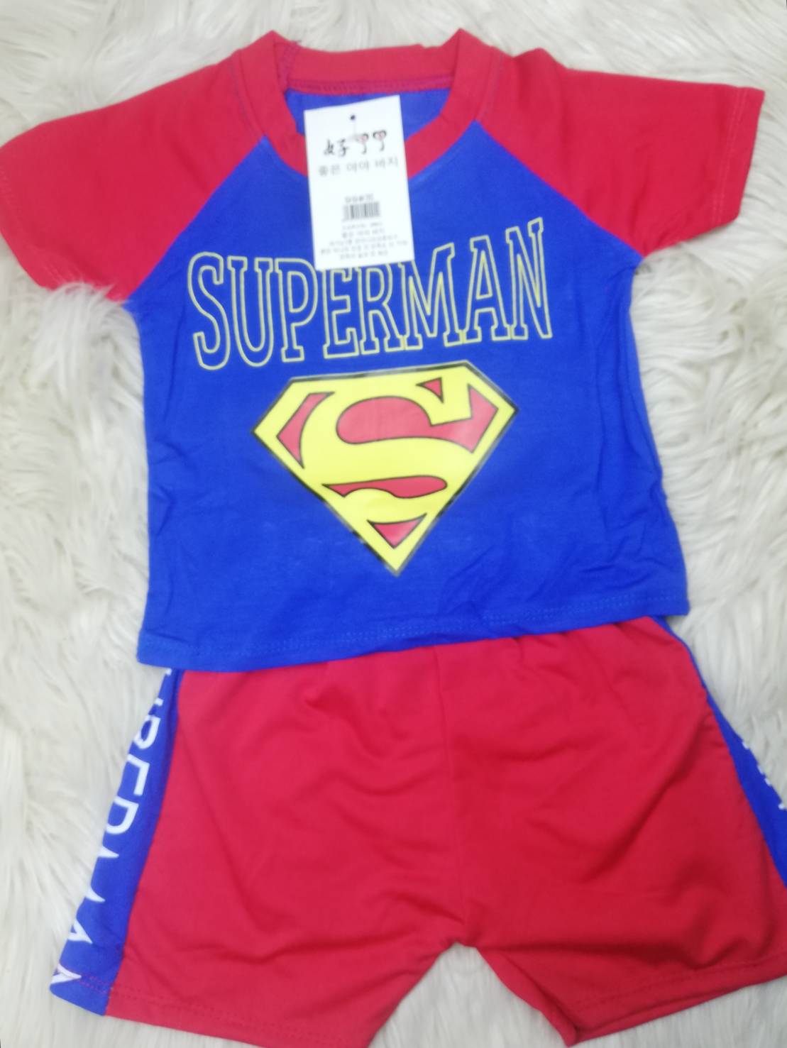 Set bộ đồ Super Man bé trai ( 8-20kg)