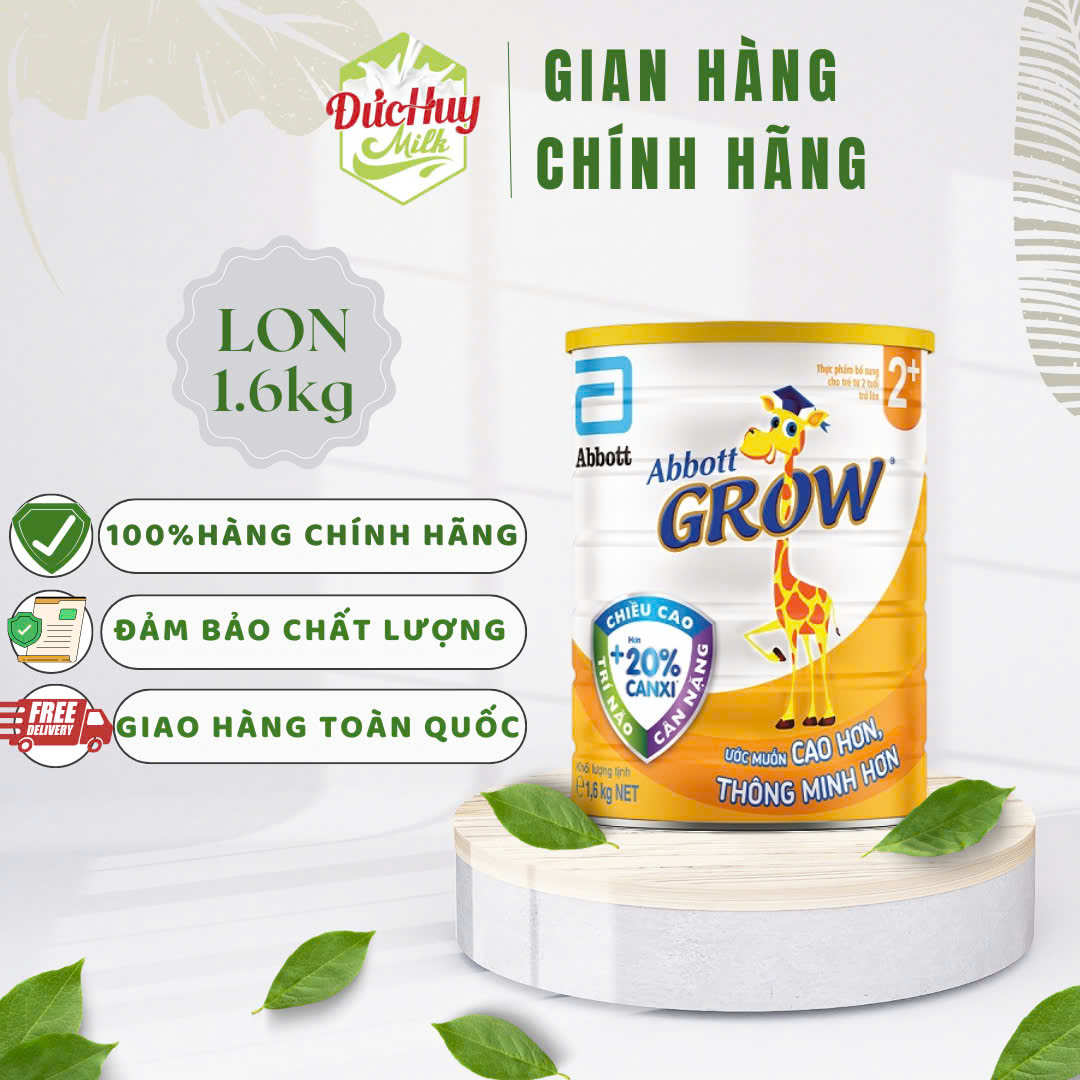 Sữa bột Abbott Grow 2+ (G-Power) cho bé trên 2 tuổi 1.6Kg