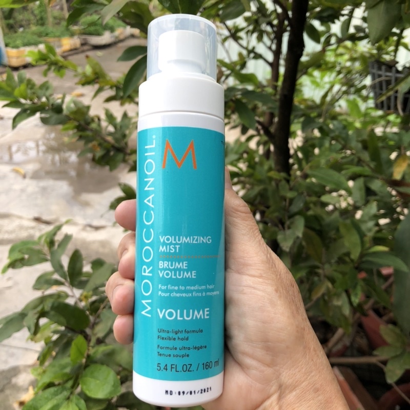 Xịt dưỡng tăng phồng tóc Moroc Volumizing mist 160ml