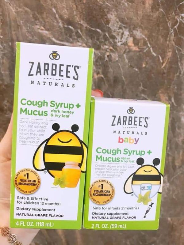 Siro  ho và long đờm Zarbee Mỹ - 345