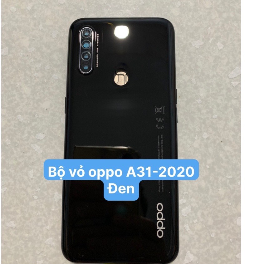 bộ vỏ oppo A31 2020 ZIN MỚI (KÍNH CAM,LƯNG,PHÍM BẤM,SƯỜN)
