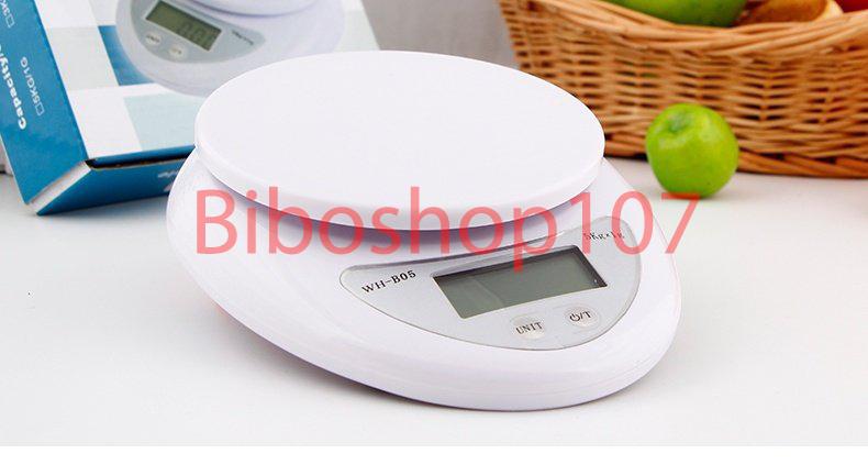 Cân Điện Tử 5kg Electronic Kitchen Scale Tmark