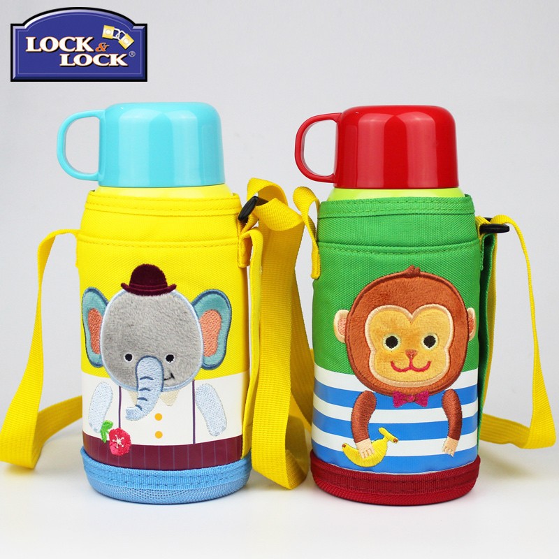 Bình giữ nhiệt cartoon vacuum bottle lock&lock