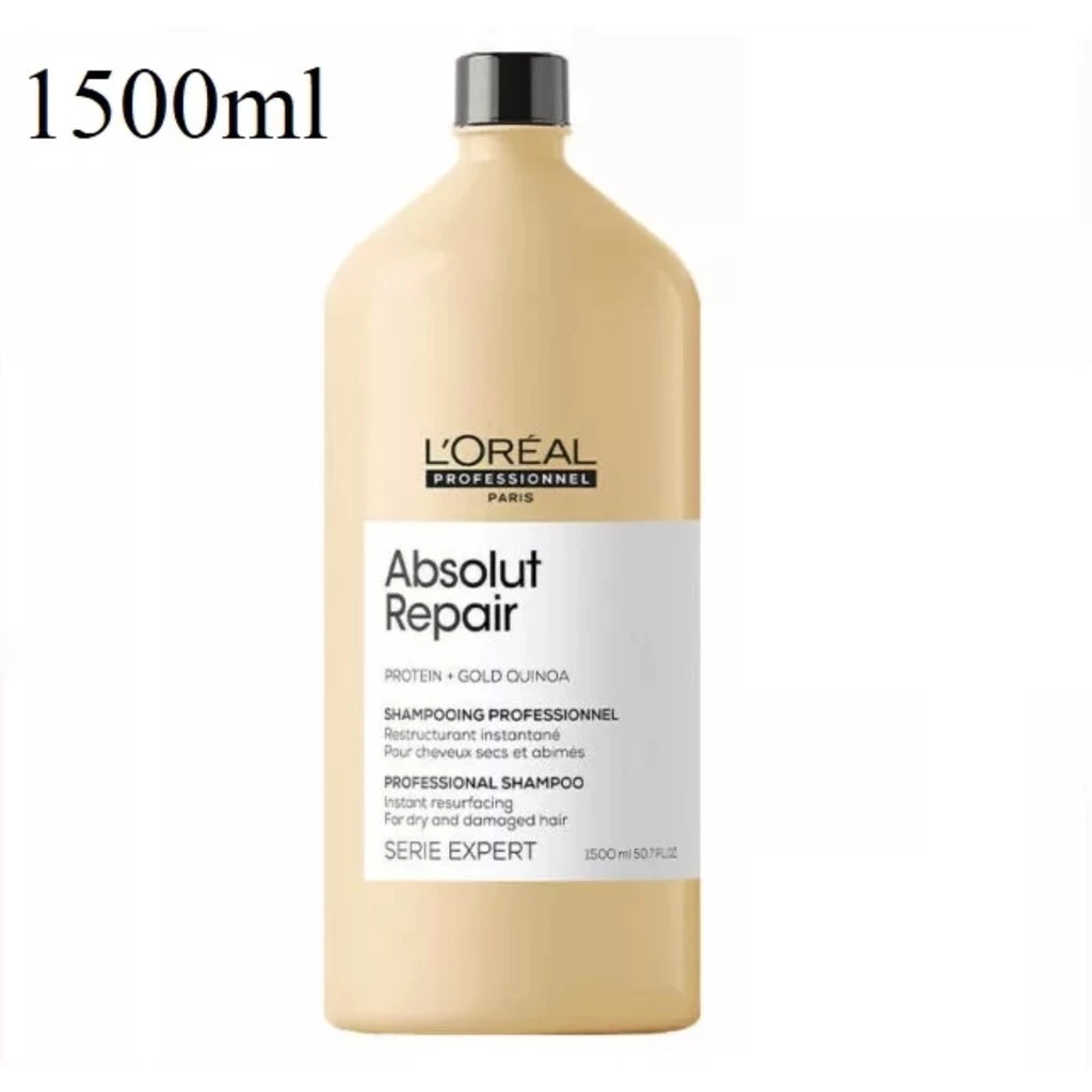 Dầu Gội Loreal Absolute Repair Lipidium 1500ml