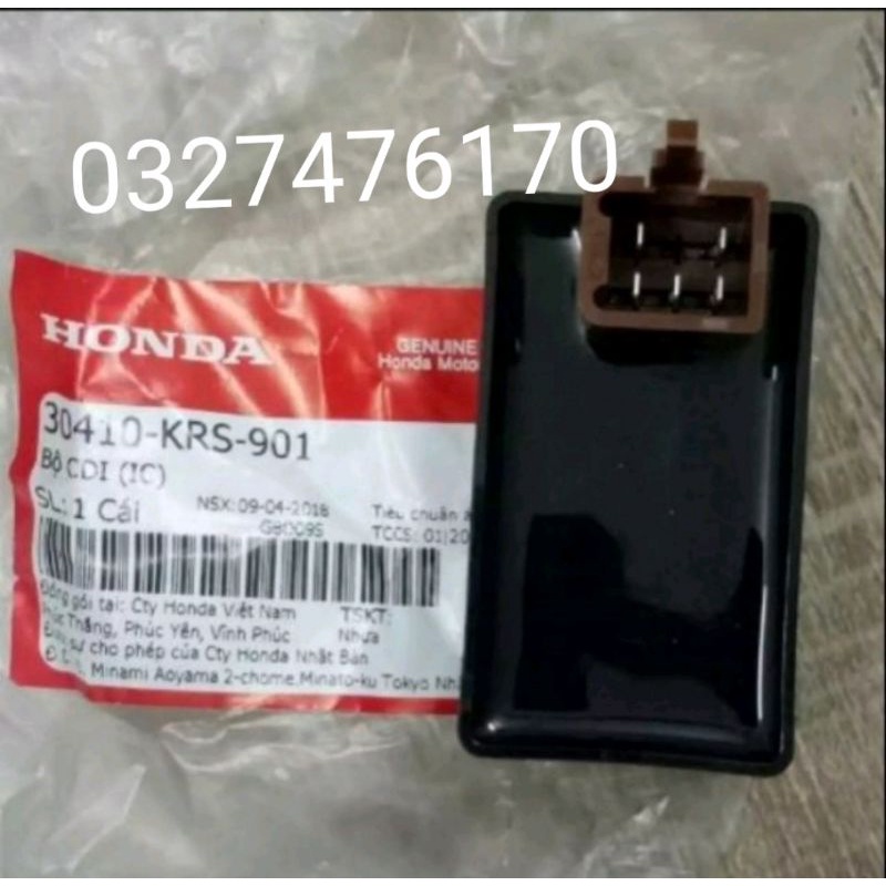 Cục ic đánh lửa điện xe DREAM, WAVE, FUTURE.... zin honda