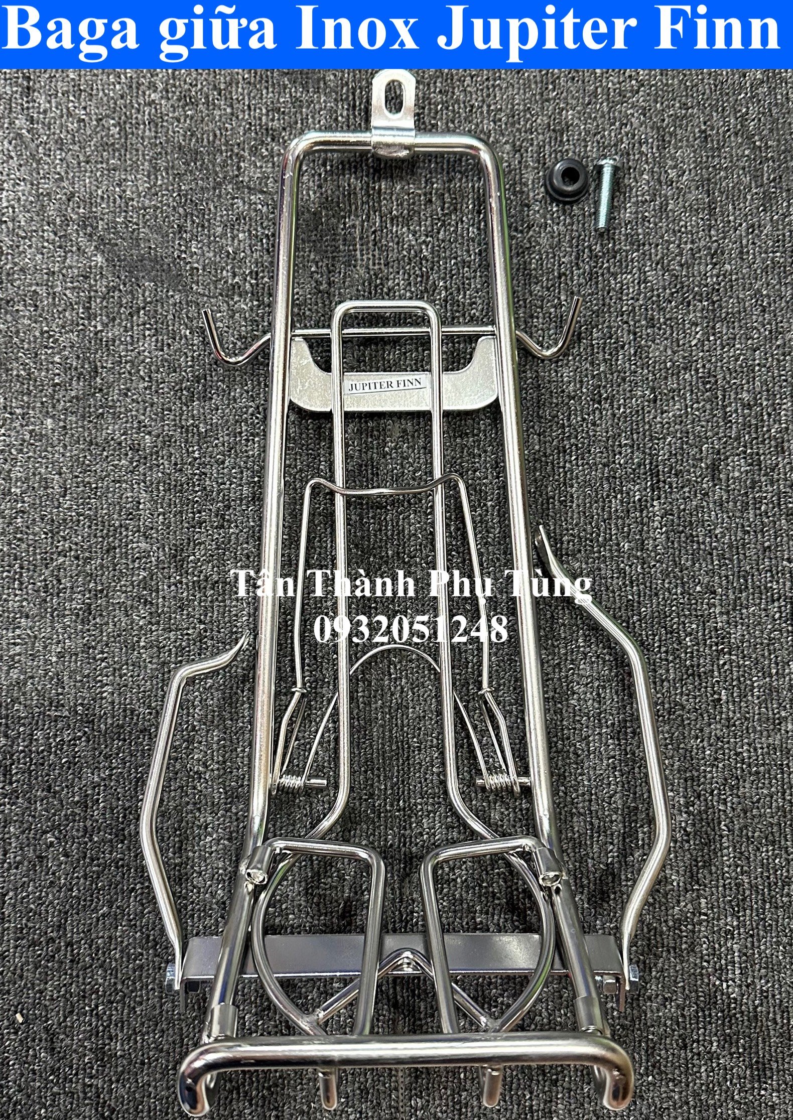 Baga giữa inox jupiter finn 2022