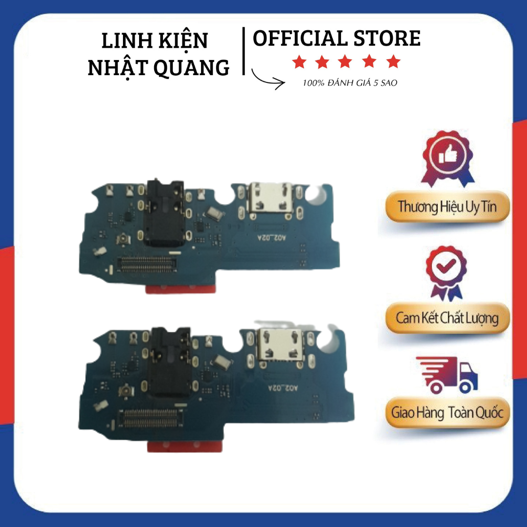 Cụm chân sạc bộ zin samsung a02