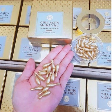 Viên collagen tươi ammud Hàn Quốc hộp 38v