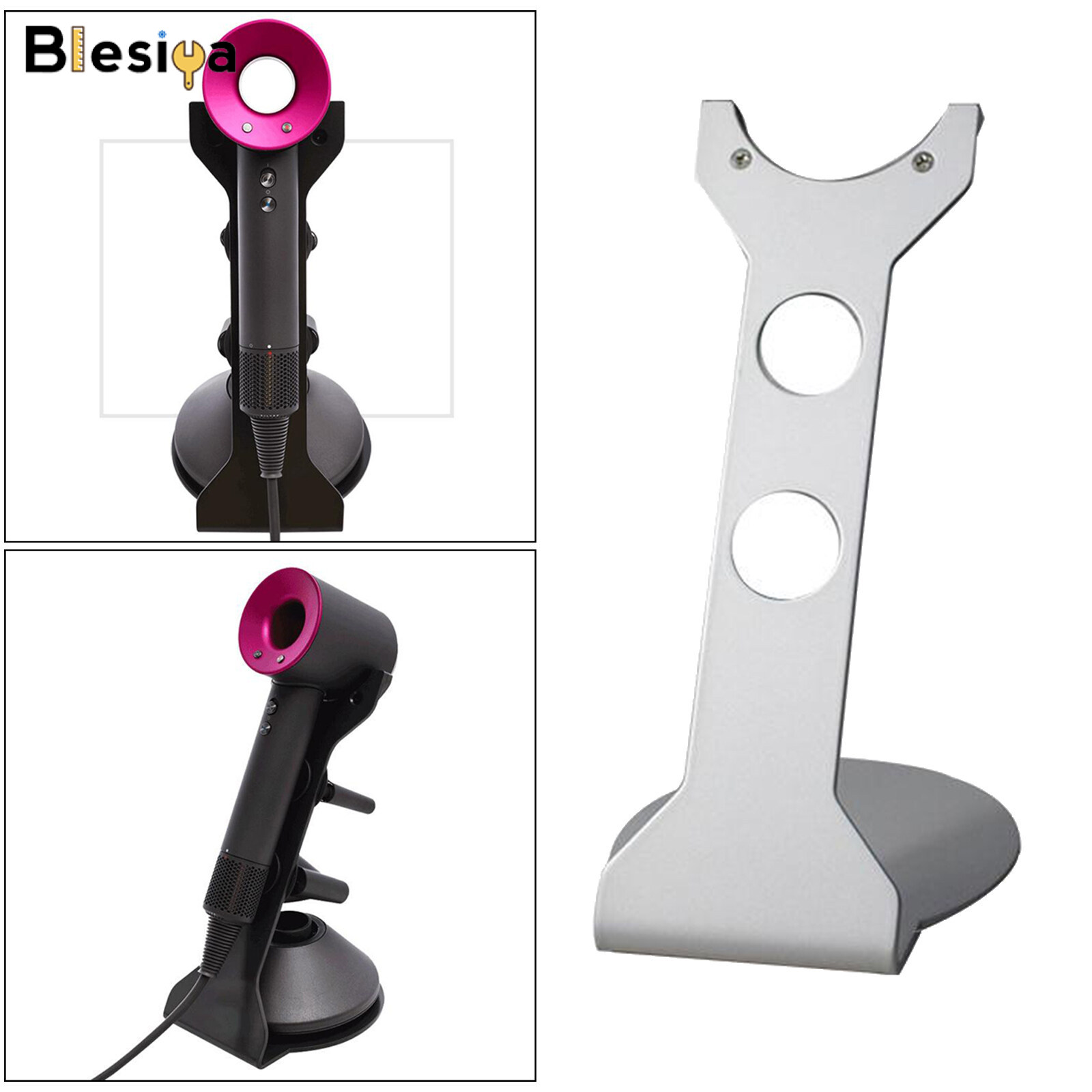 Blesiya Giá Đỡ Máy Sấy Tóc Cầm Tay Phòng Tắm, Cho Máy Sấy Tóc Dyson