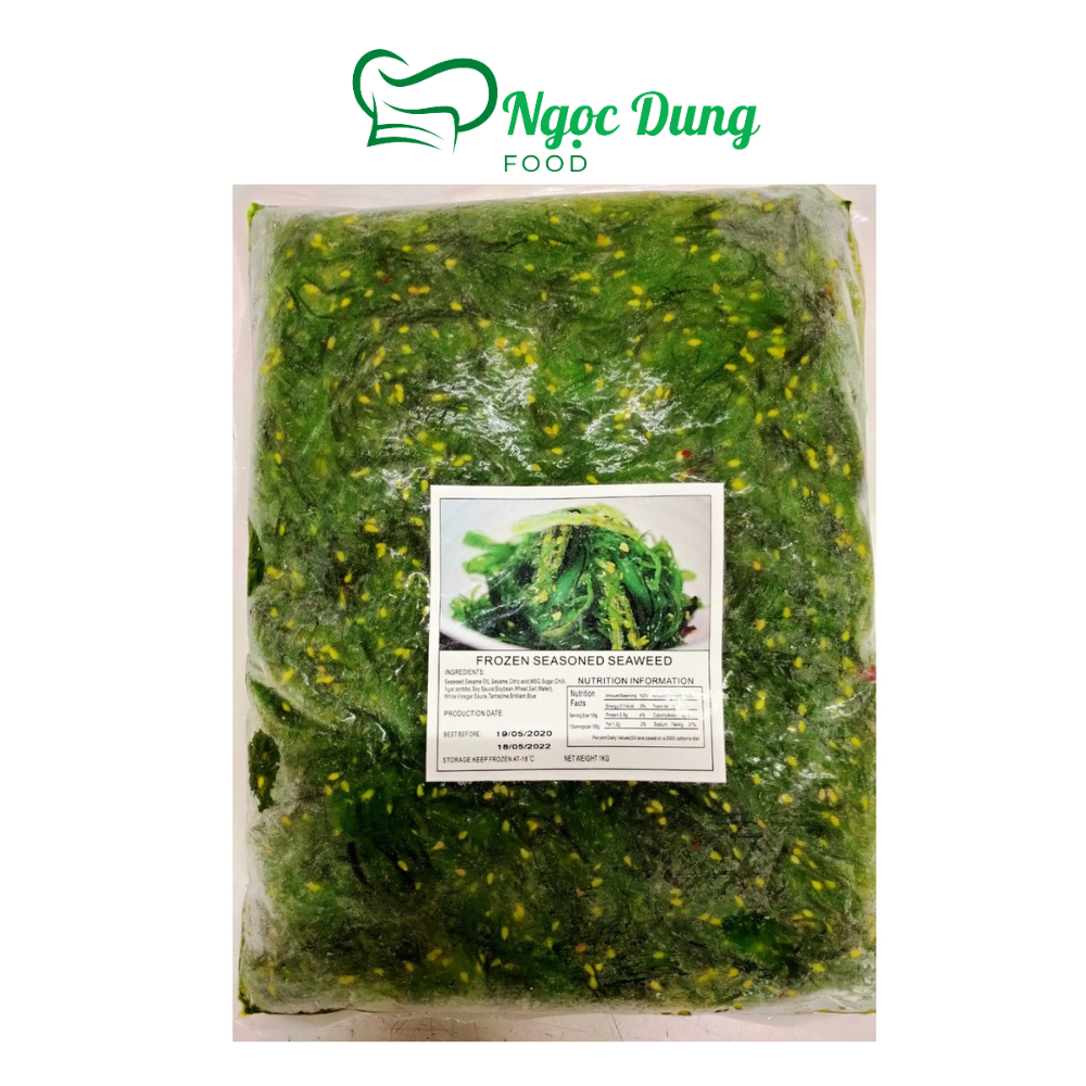 Salad rong biển trộn mè nhật bản Nissi 1kg (giao tphcm)