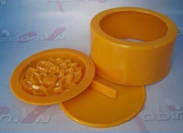 [HCM]KHUÔN NHẬN XÔI TRÒN HÌNH HOA SEN 15CM