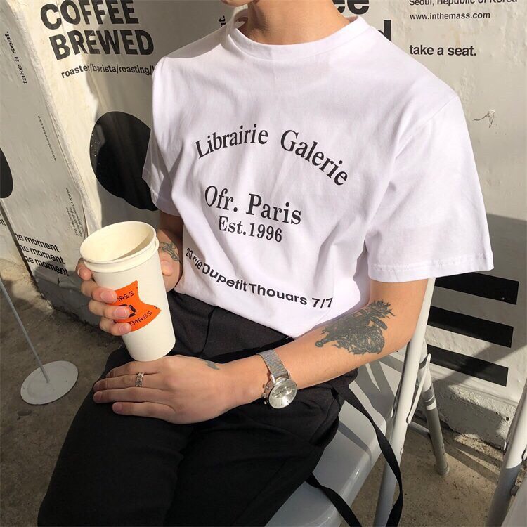 Áo Thun Stee Oversize Paris 1996 Unisex