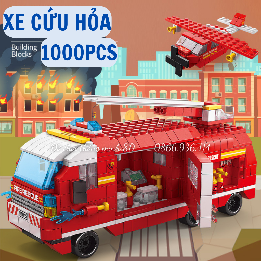 Fire truck lego toy