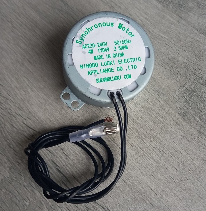Motor đảo gió quạt điều hòa trục D