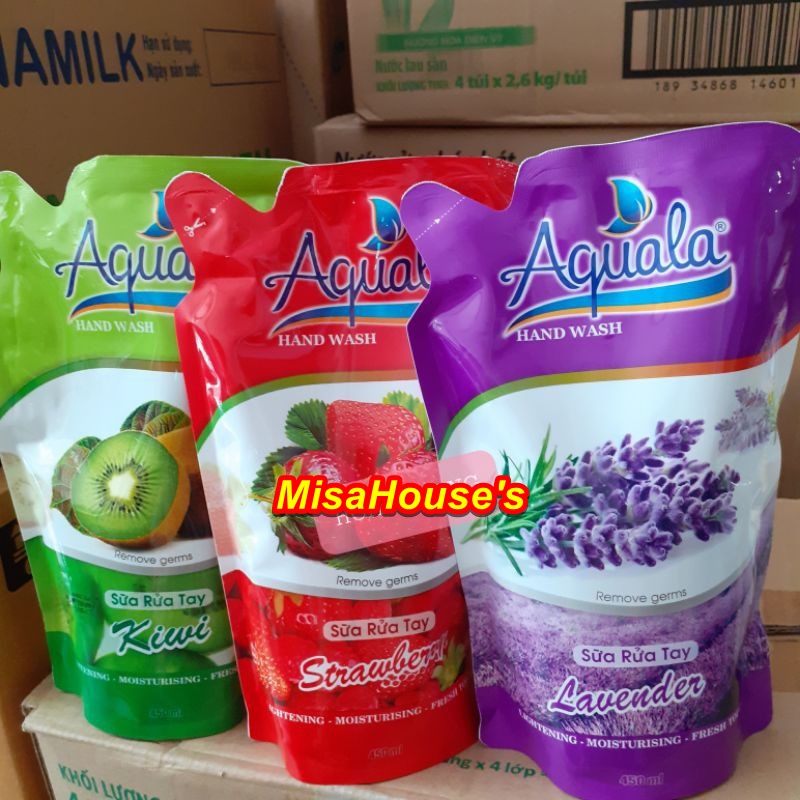 SỮA RỬA TAY AQUALA 500ML