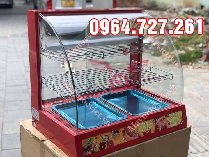 Tủ trưng bày gà rán 3 hàng 2 khay VM TB32