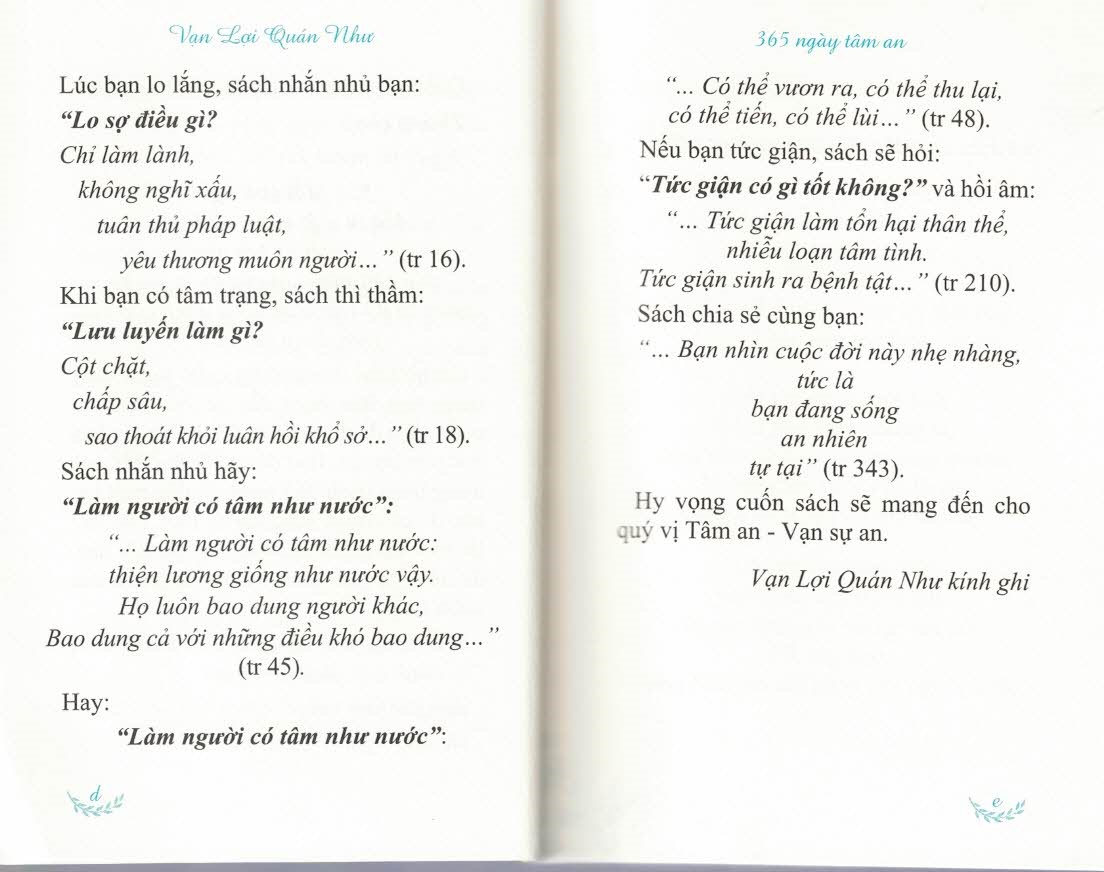 365 Ngày Tâm An