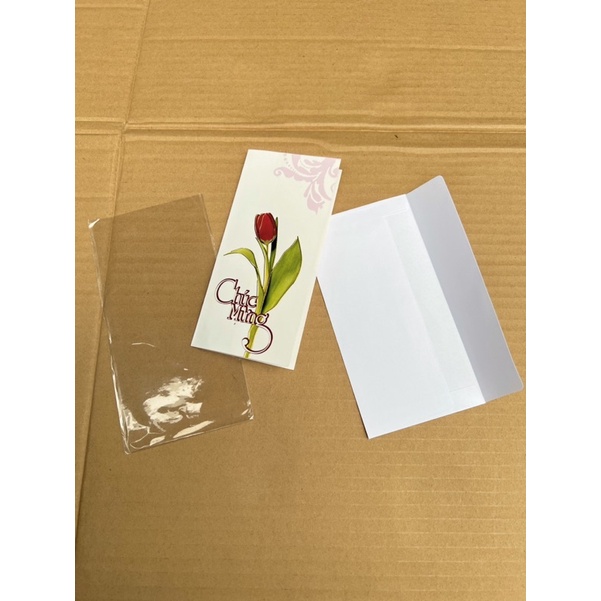Combo 10 thiệp Chúc mừng - 15x8cm