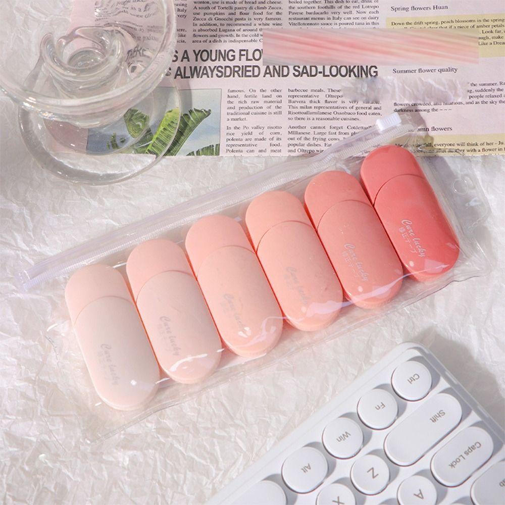 Vỉ 6 Cây Xoá Kéo Dễ Thương 6139 ( 6 Cái/Vỉ )